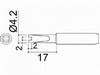 Жало паяльное HAKKO 900M-T-RT