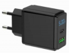 СЗУ SBP-2320, 220/5V, USB/type-C, 3,6А, 18 Вт, дисплей