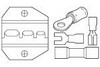 Сменные губки 1PK-3003D4 для обжима SMA или SFR (d- 0.138-0.195)