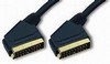 Кабель межблочный BW1108/1 SCART SCART 21pin, GOLD, 1м