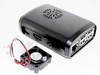 Case for Raspberry PI + fan module + 3 pcs heat sink