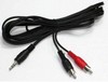 Кабель 2RCA/miniJack 3,5 (п) , 1,5 м