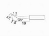 Жало паяльное HAKKO 900M-T-H