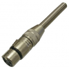 XLR TD-365 гнездо (Canon) на кабель 3 pin, обтюратор пружина