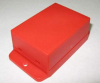 BOX-NUB705029BK с фланцами, размер 70*50,4*29,5мм, красный