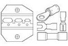 Сменные губки 1PK-3003D21 для обжима клемм 16-26 AWG (0.128mm2- 1.31mm2)