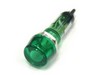 Лампа N-804-G 220V пластик цилиндрическая (зеленая)