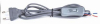 NPS-FS-170-2x0.5-GR Провод для бра с выкл. серый, 1,7м (61722)