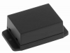 BOX-NUB705029BK с фланцами, размер 70*50,4*29,5мм, черный