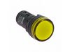 LED CORPUS 22mm  ND16-22D/2 желтый 230В